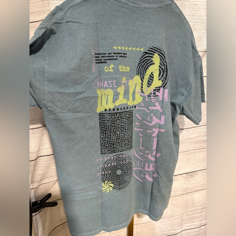 Urban outfitters blue mind tee M